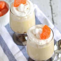 No-Bake Dreamsicle Cheesecakes