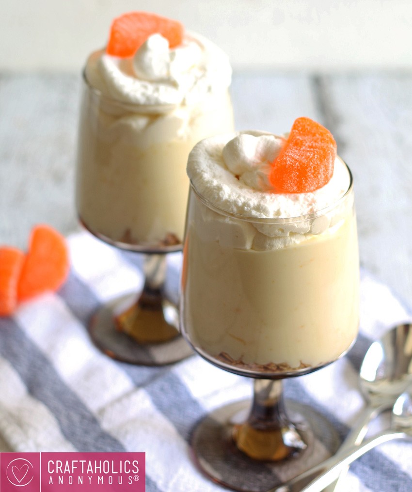 No-Bake Dreamsicle Cheesecakes