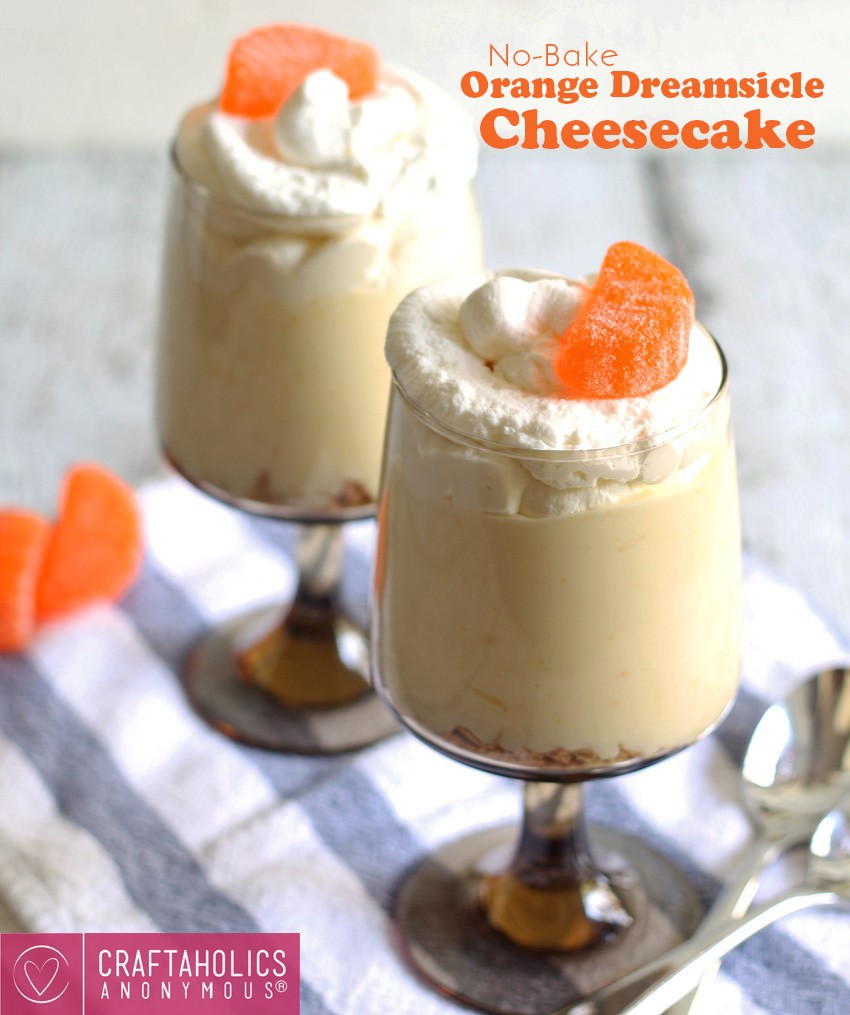Easy Orange Dreamsicle Cheesecake recipe!