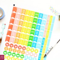 Free Planner Stickers Printable + SVG Cut File