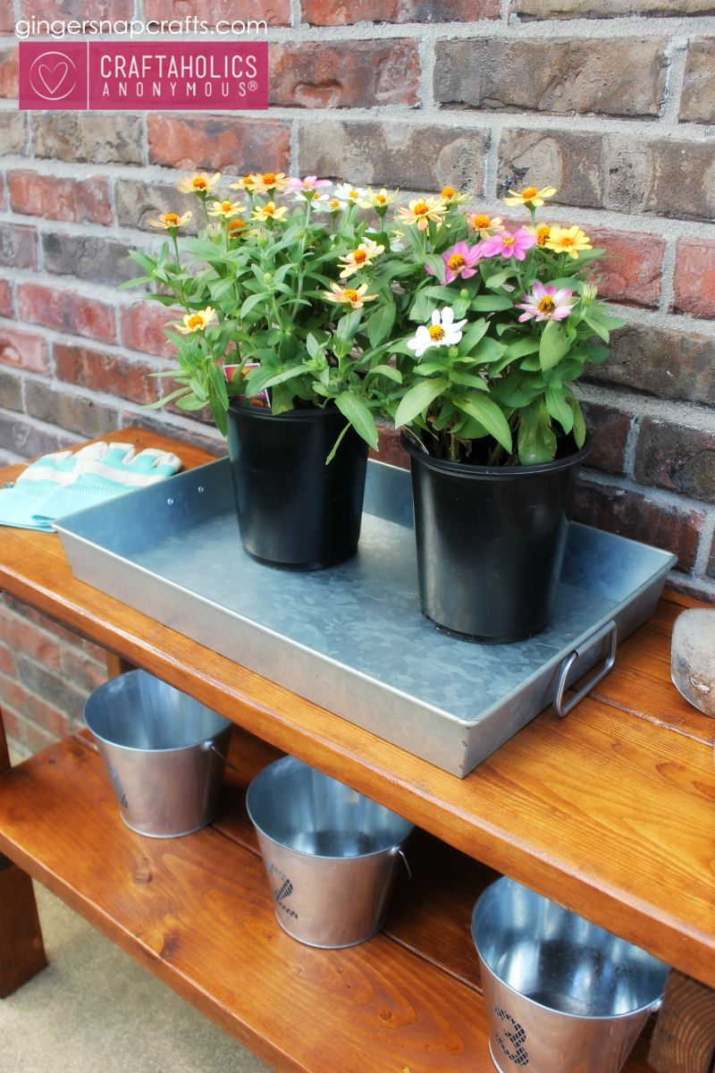 CA garden bench tutorial #DIY