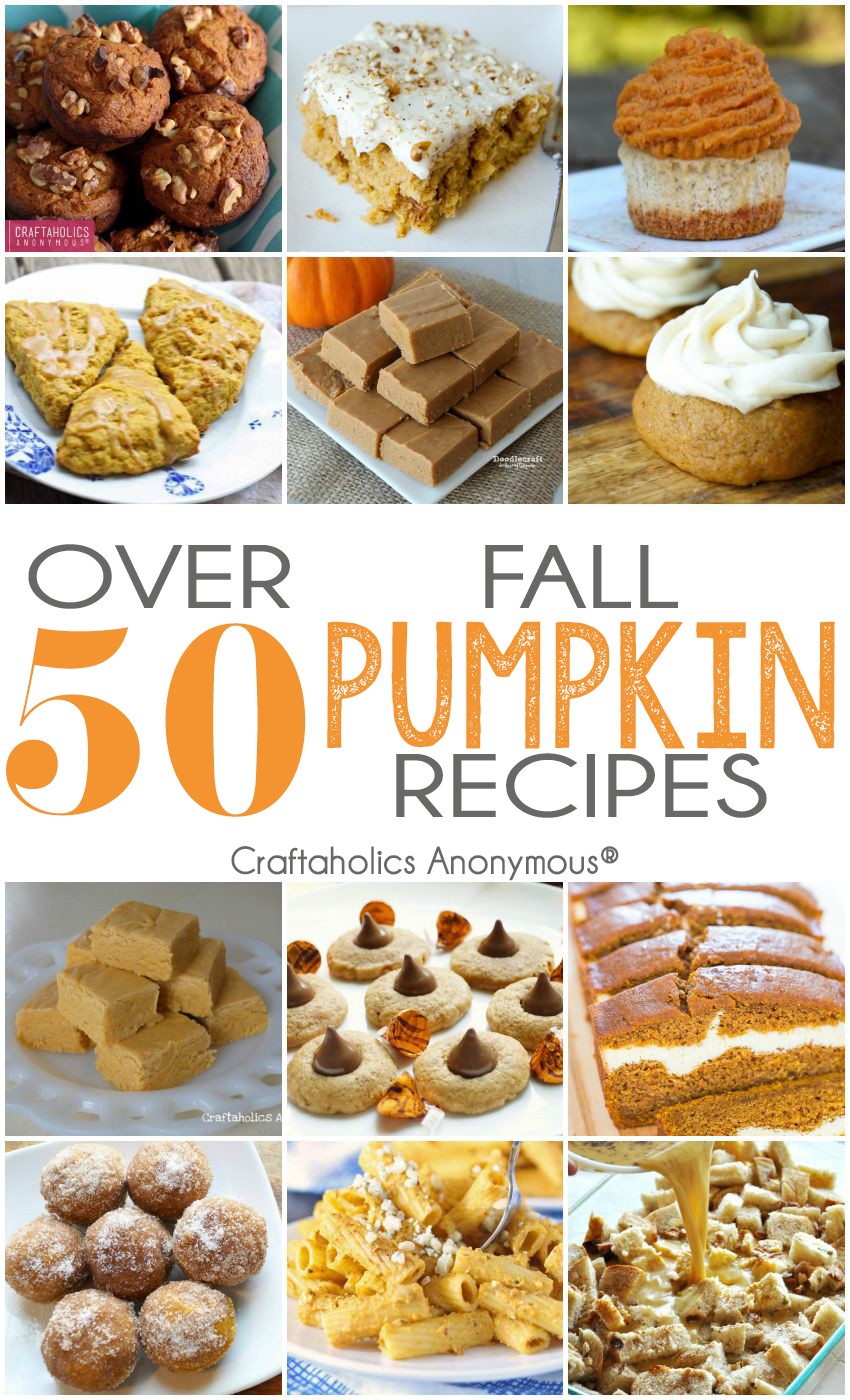50 Pumpkin Recipes for Fall