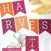 Fall Printable Decor @CraftaholicsAnonymous