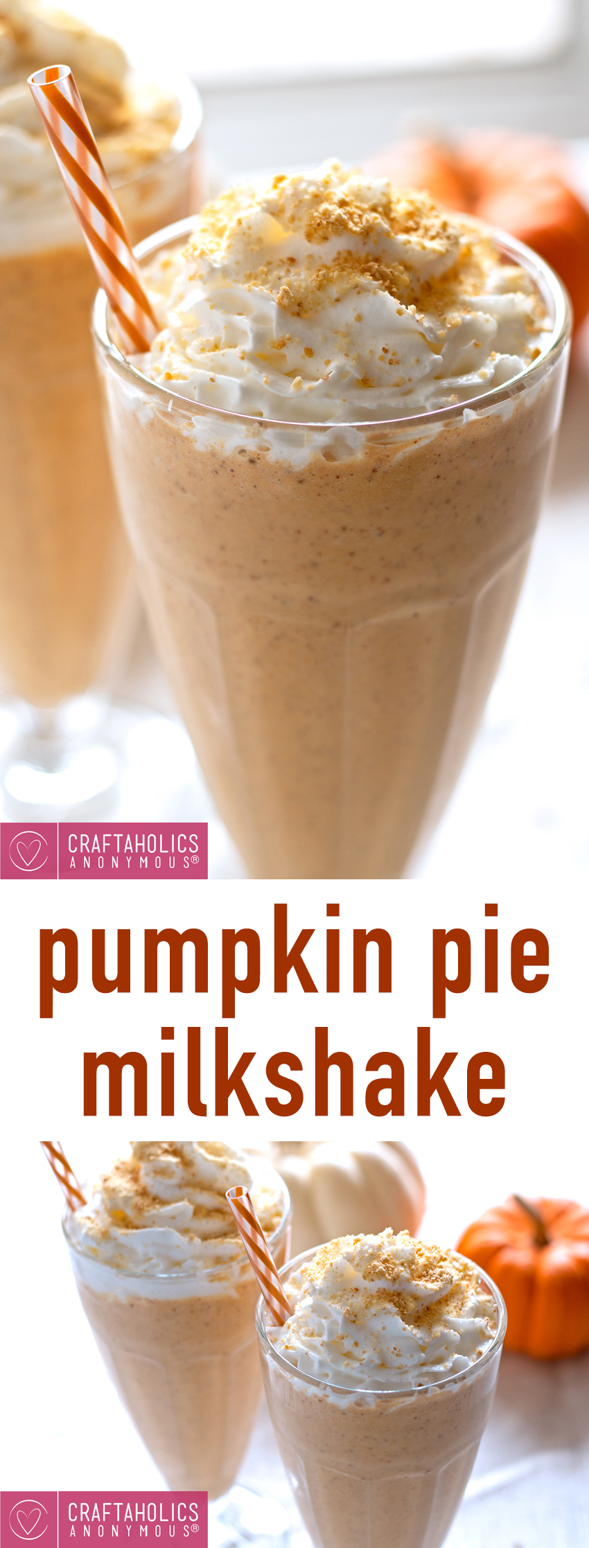 How to make Pumpkin Pie Milkshake recipe || Yummy fall dessert that is sure to please!