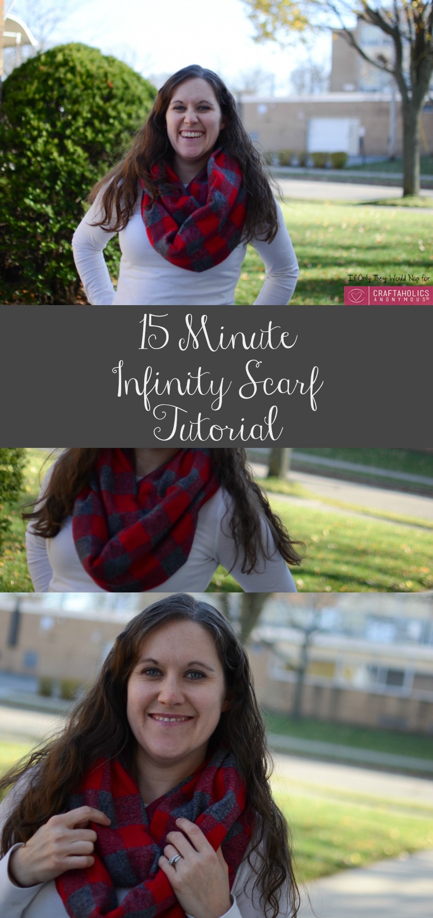 15 Minute Infinity Scarf Tutorial
