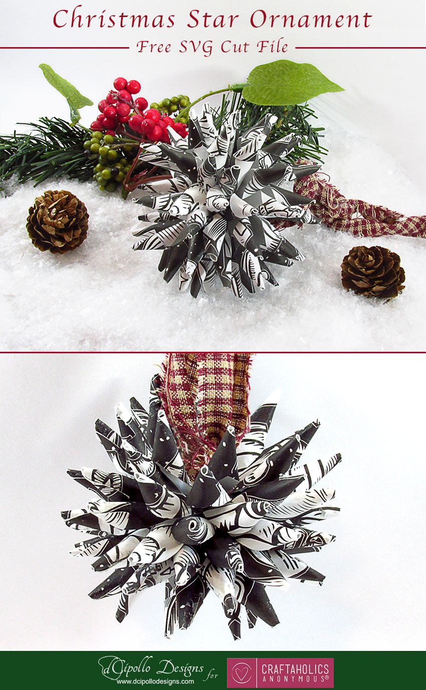 Craftaholics Anonymous® | Polish Christmas Star Ornament