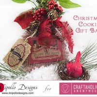 dCipollo Designs Christmas Cookie Gift Bag