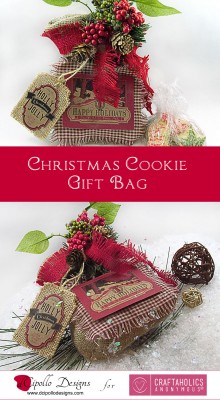 Craftaholics Anonymous® | Christmas Cookie Gift Bag