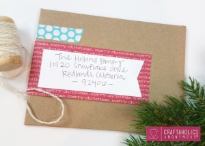 Christmas address mailing labels