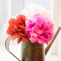 DIY Tissue Paper Flowers Tutorial