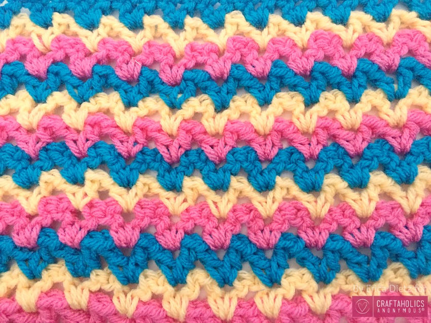 crochet baby blanket tutorial