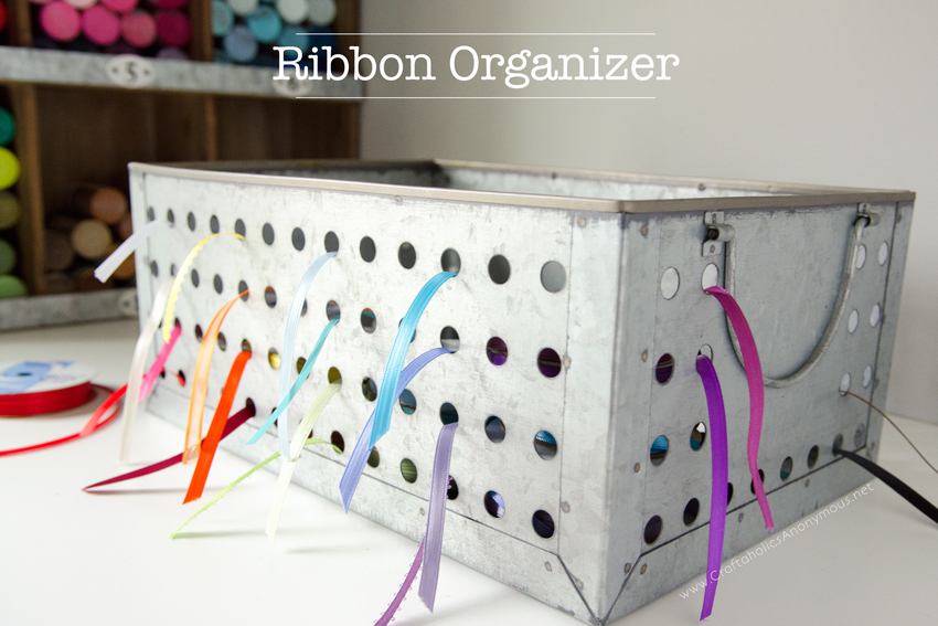 Easy Ribbon Organizer