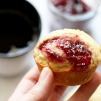 Easy Muffins Filled with Jam