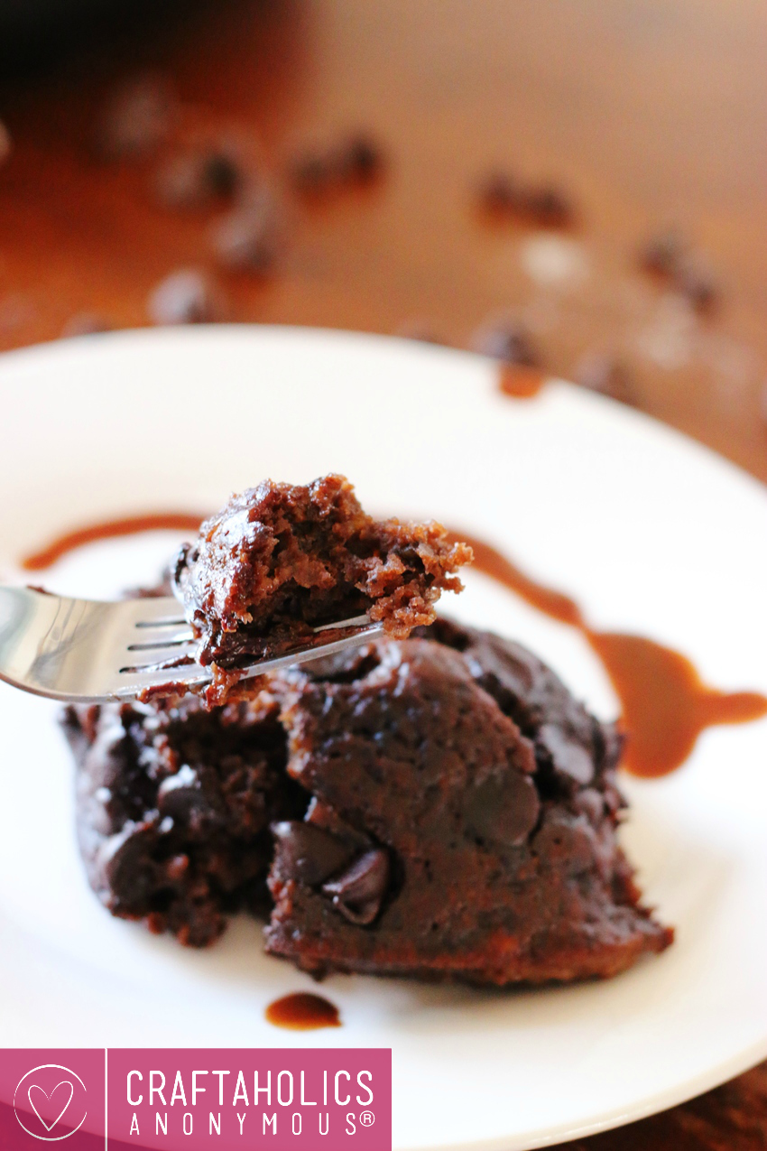 chocolate cake in the slower cooker