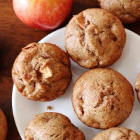 Vegan Banana Apple Muffins Recipe