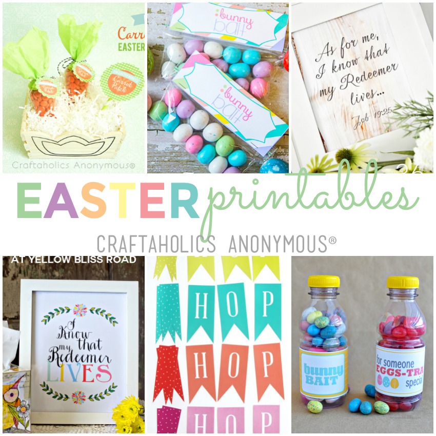 Free Easter Printables from craftaholicsanonymous.net