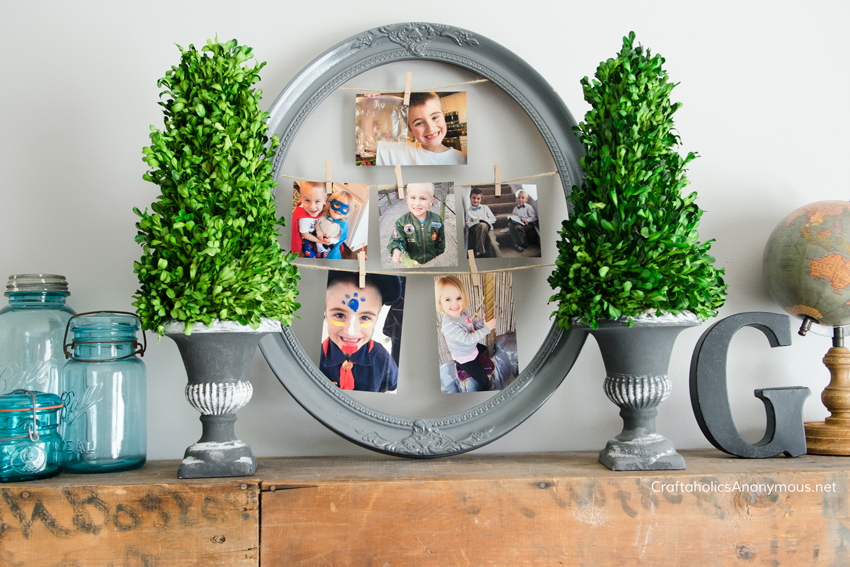 How to decorate with photos