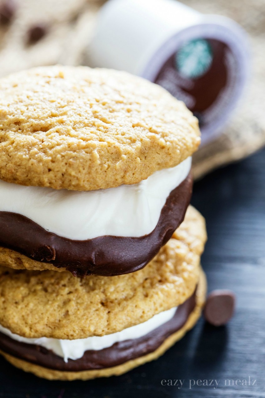 S'mores Whoopie Pies