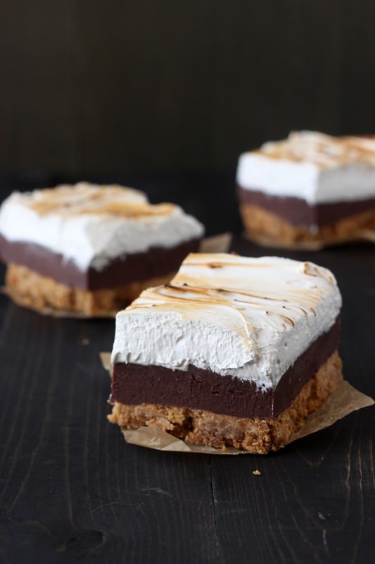 S'mores Fudge Bars