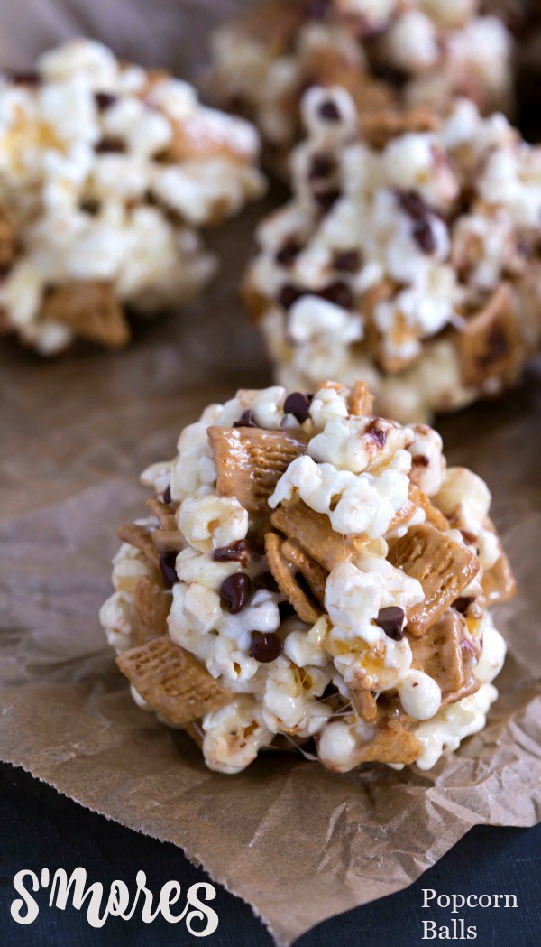 S'mores Popcorn Bars