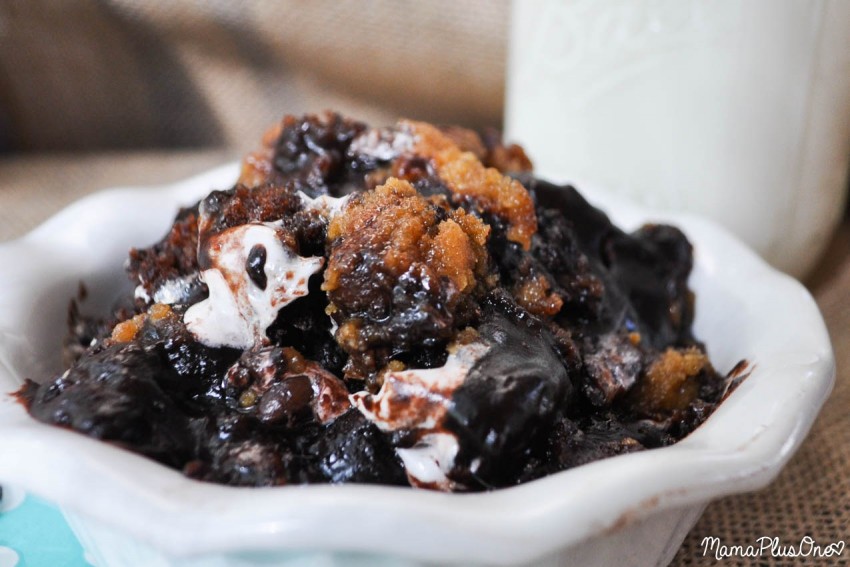 S'mores Chocolate Lava Cake