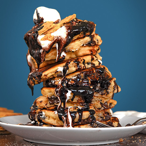 S'mores Pancakes