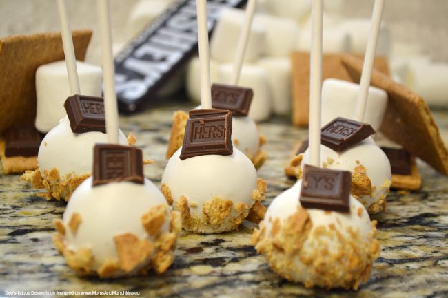 S'mores Cake Pops