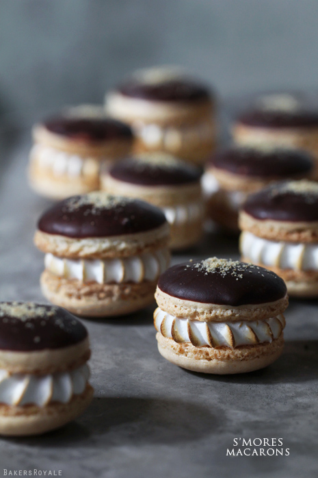 S'mores Macarons