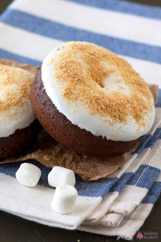 Baked S'mores Donuts