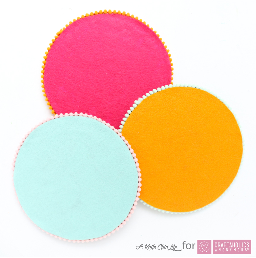 DIY Pom Pom Trivets