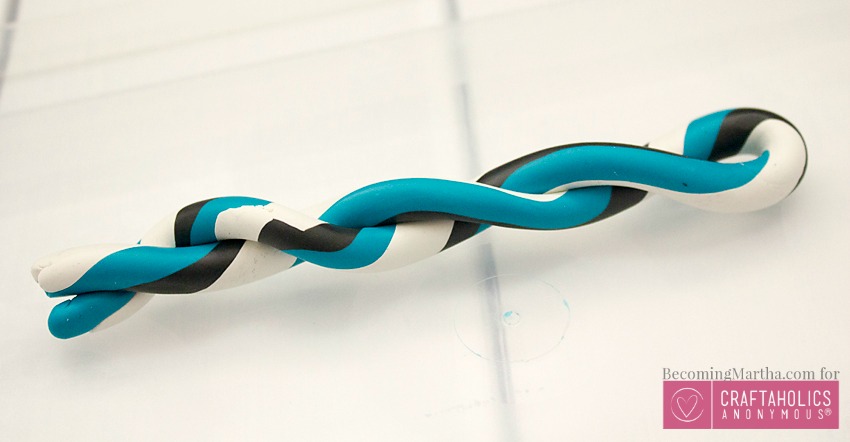 how to marble clay