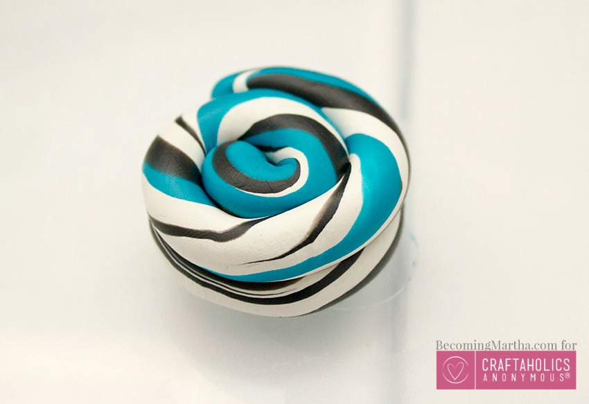 diy marbled clay tutorial