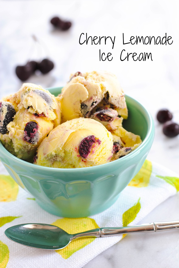 cherry lemonade ice cream Fruity Ice Creams 14