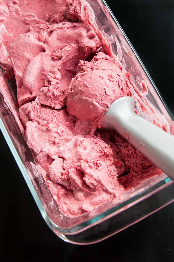 raspberry coconut vegan ice cream Fruity Ice Creams 22