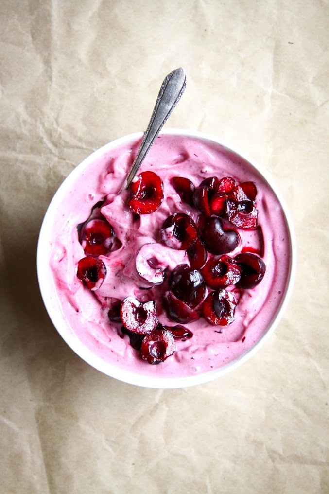 vanilla cherry nice cream Fruity Ice Creams 24