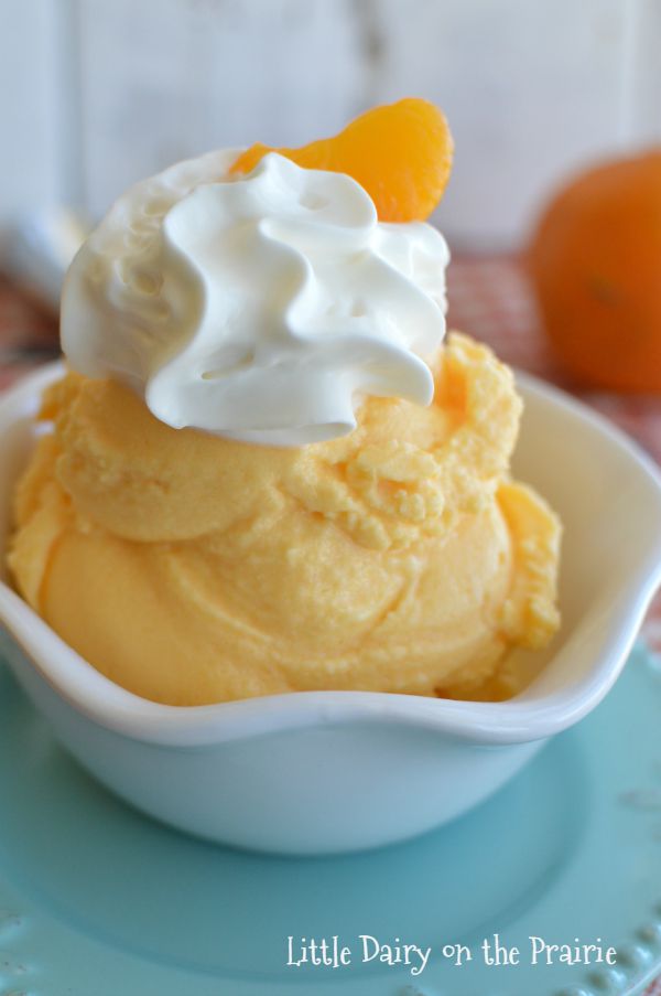 easy blender orange ice cream Fruity Ice Creams 31