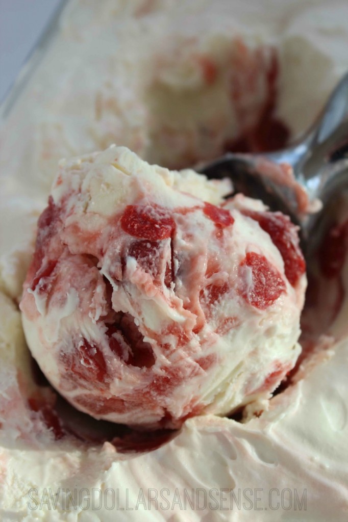 no churn cherry ice cream Fruity Ice Creams 4