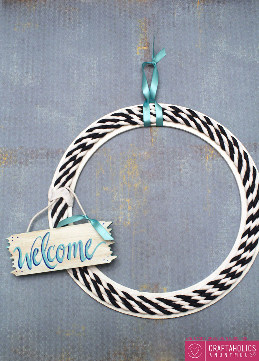 summer welcome wreath Summer Wreath