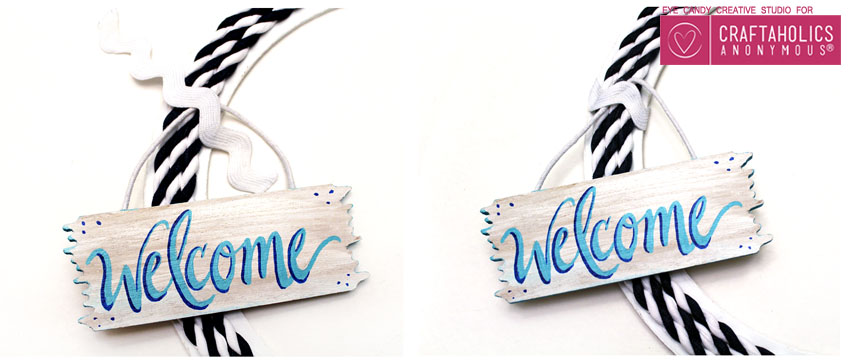 diy summer welcome wreath summer wreath