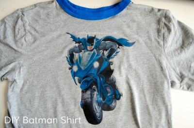 DIY Batman Shirt