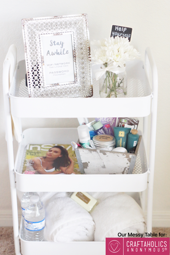 hospitality cart for guests