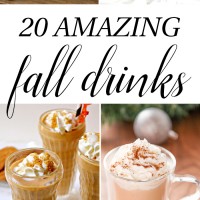 20 Amazing Fall Drinks - apple cider, pumpkin spice, lattes, frappuccinos, caramel, and spice - everything fall for your parties and cool nights! craftaholicsanonymous.net