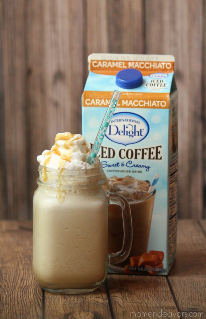 Frozen Caramel Macchiato Iced Coffee