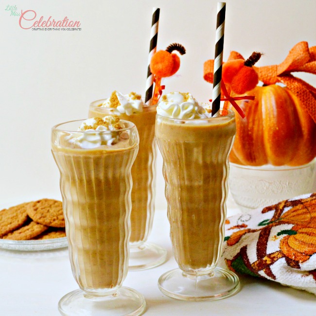 Gingersnap Pumpkin Milkshake