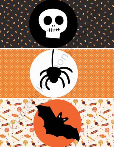 Free Halloween printable bowling game