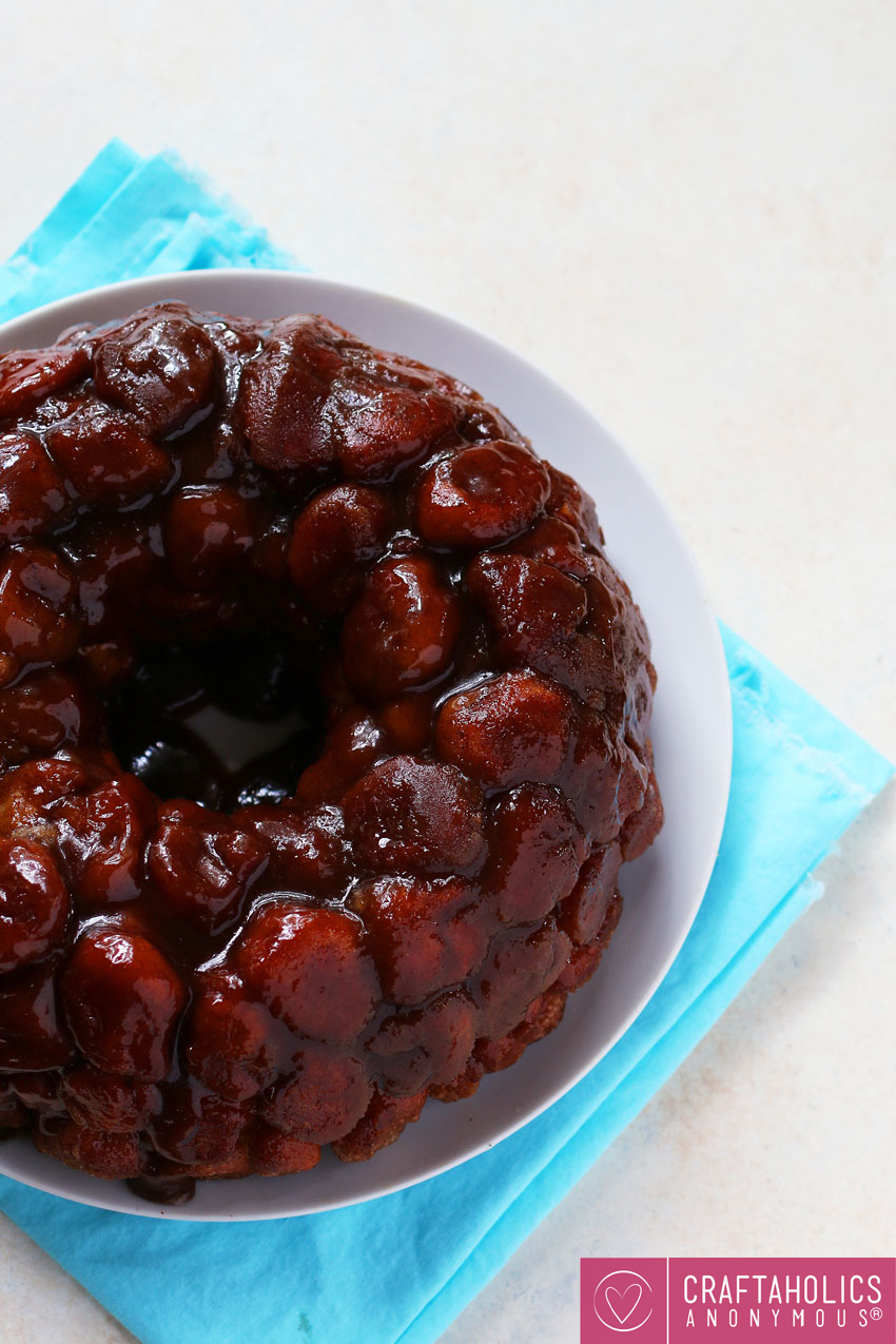 Pumpkin Spice Marscapone Monkey Bread