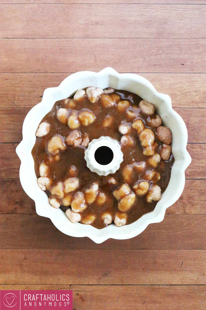 Pumpkin Spice Marscapone Monkey Bread