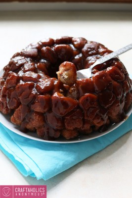 Pumpkin Spice Marscapone Monkey Bread