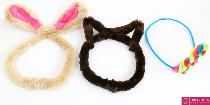 Last Minute Halloween Headband Costumes