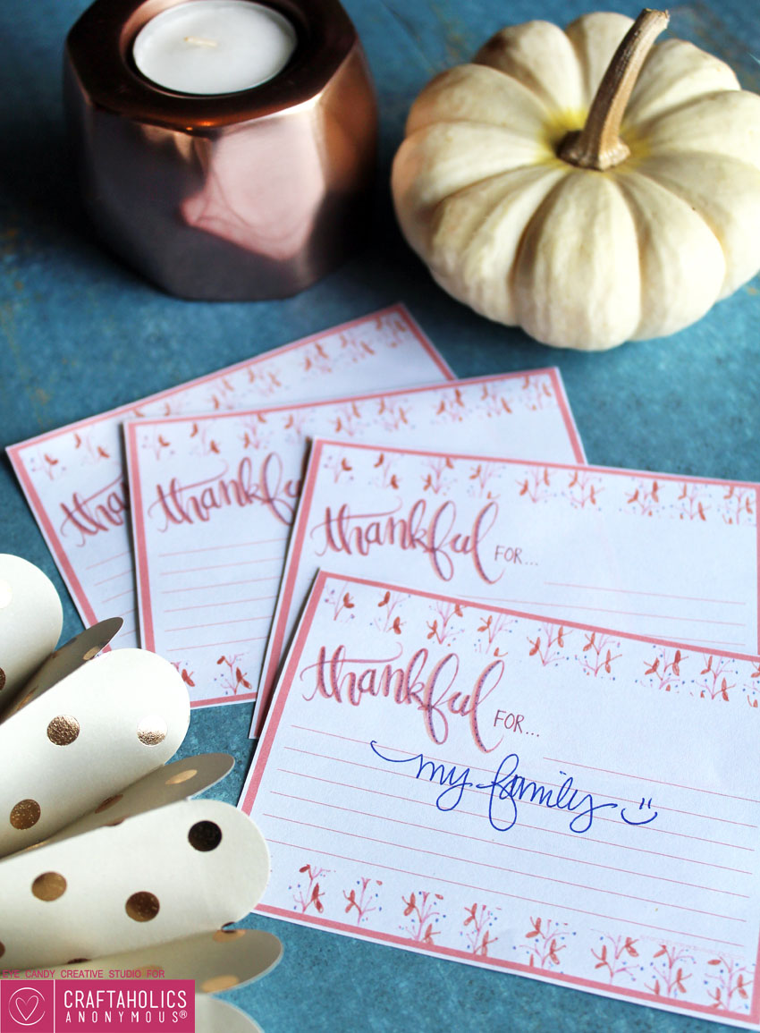 thankful for cards free printable